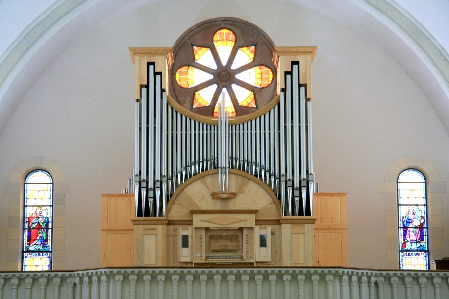 Le nouvel orgue Brayé © S. Wernain, 2011.