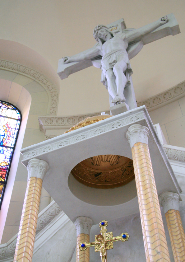 L'église de l'Emm © Lieutenant David HERBEZ, 27e BCA